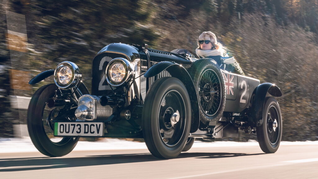  Bentley Sends Blower Jnr To Switzerland To Pick Up A Christmas Tree