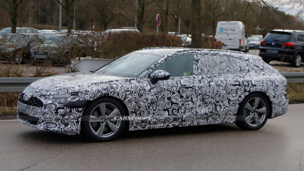  2025 Audi A7 Avant Caught Testing For The Very First Time