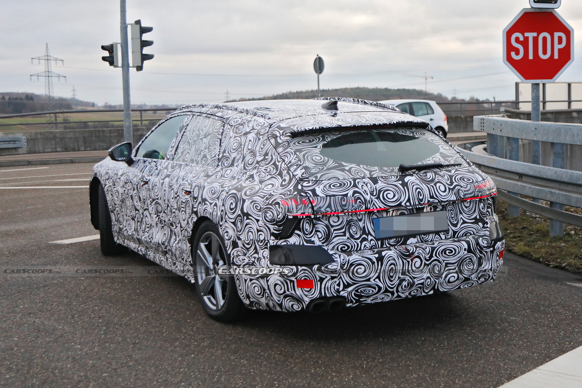 2025 Audi A7 Avant Caught Testing For The Very First Time | Carscoops