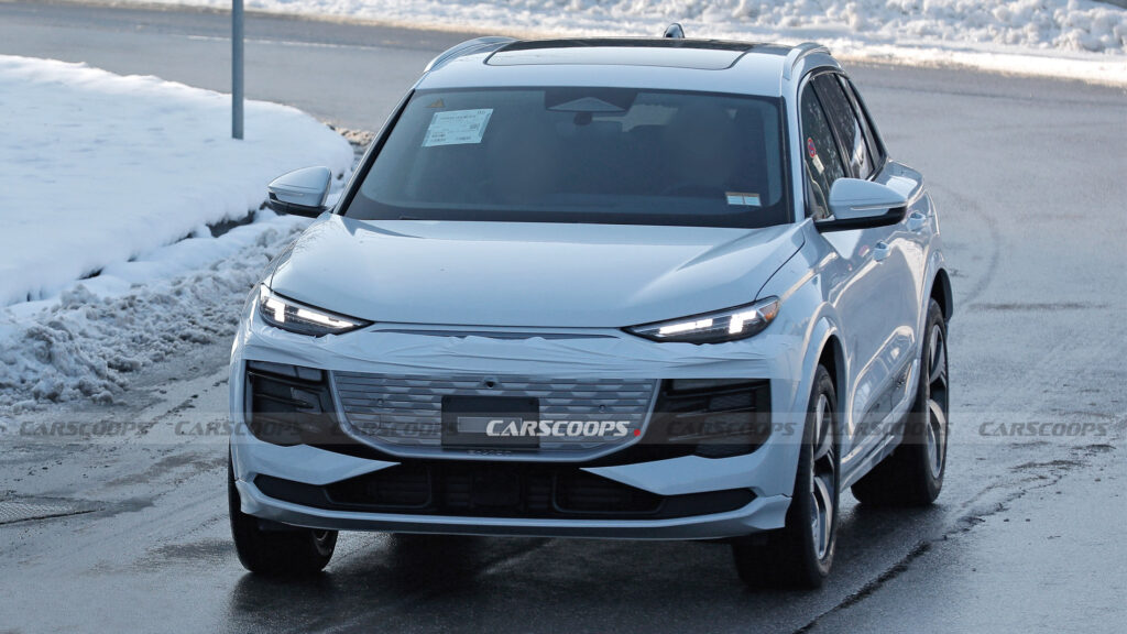  2025 Audi Q6 E-Tron Uncovered Ahead Of Imminent Debut