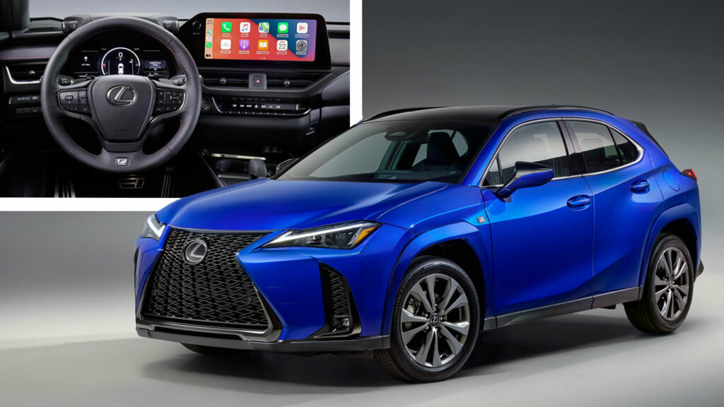  2025 Lexus UX Gets More Powerful And Efficient Hybrid Powertrain