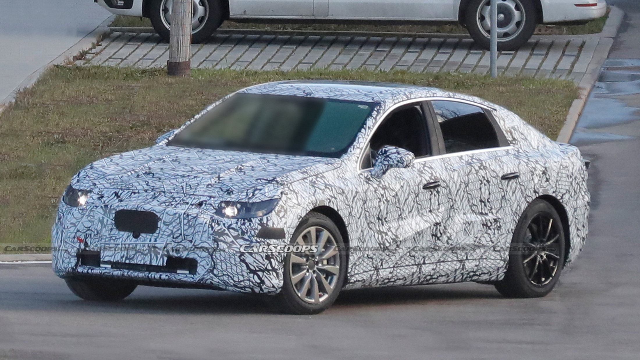 2026 Mercedes C-Class EV Spied For The First Time As It Takes Aim At