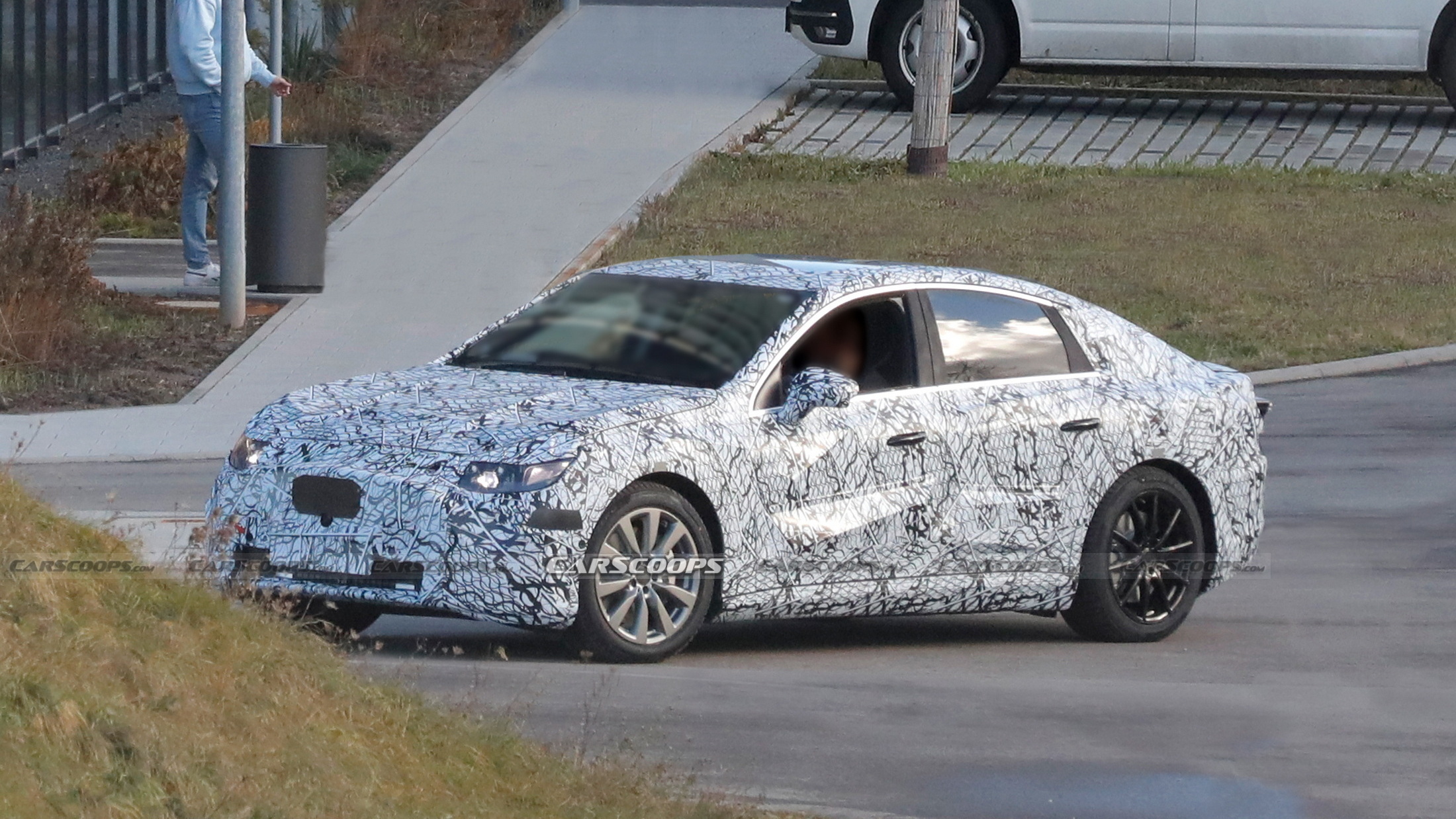 2026 Mercedes C-Class EV Spied For The First Time As It Takes Aim At