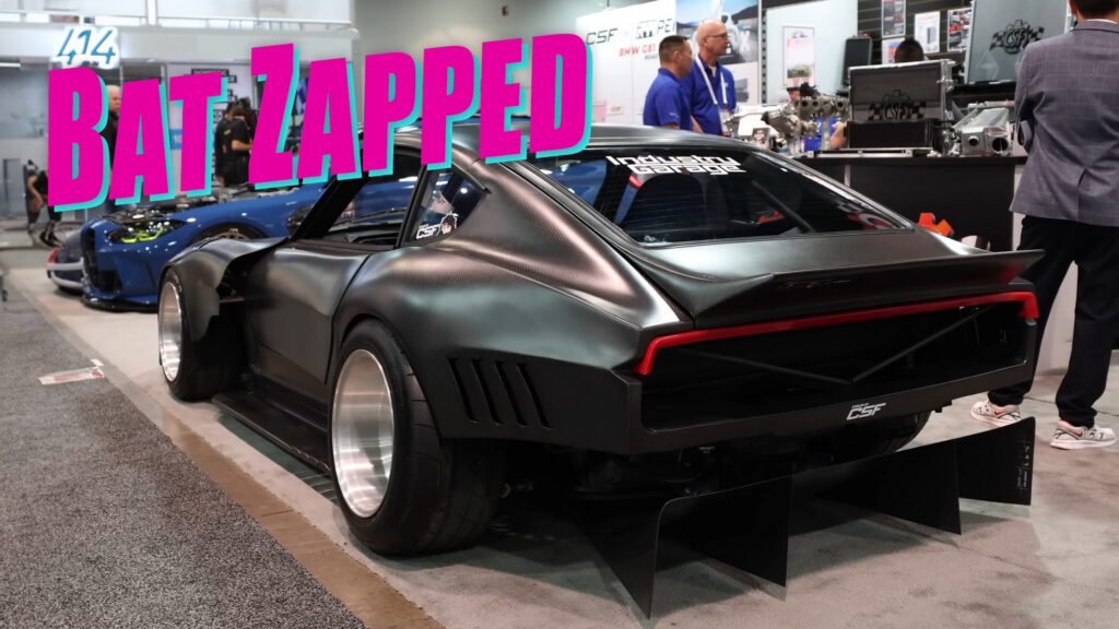 Batman Designer’s Tesla-Powered Datsun 240Z EV Is Pure Awesomeness - CarScoops