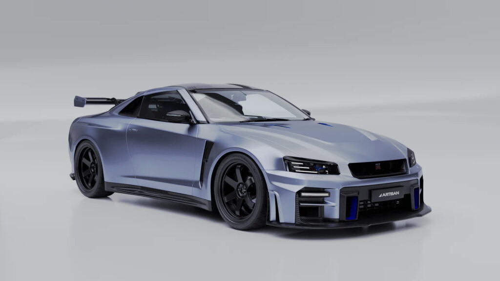 Artisan Will Build You An R35 Nissan GT-R With Retro R34 Styling And Up ...