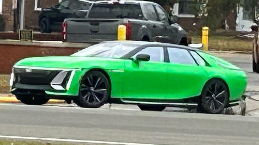  Is This Bright Green Cadillac Celestiq The ‘Standard Of The World’?