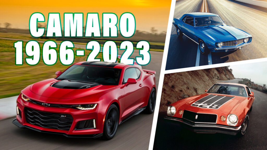 Chevrolet Camaro: The Best And Worst From 57 Years
