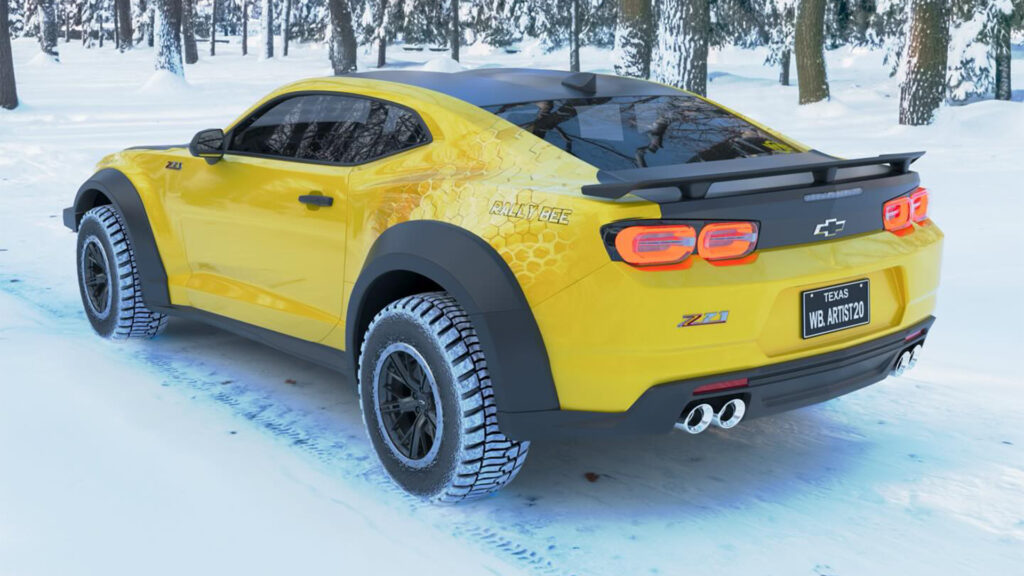  Chevy Camaro ‘Rally Bee’ Render Stings With Off-Road Attitude