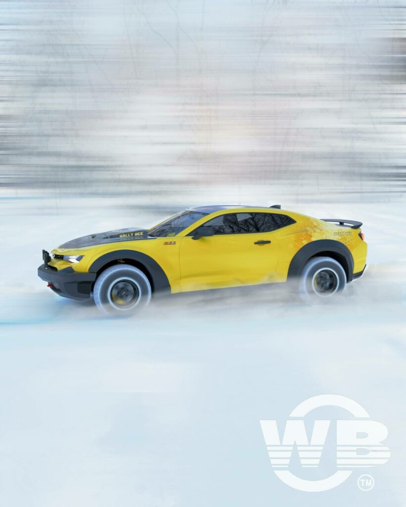  Chevy Camaro ‘Rally Bee’ Render Stings With Off-Road Attitude