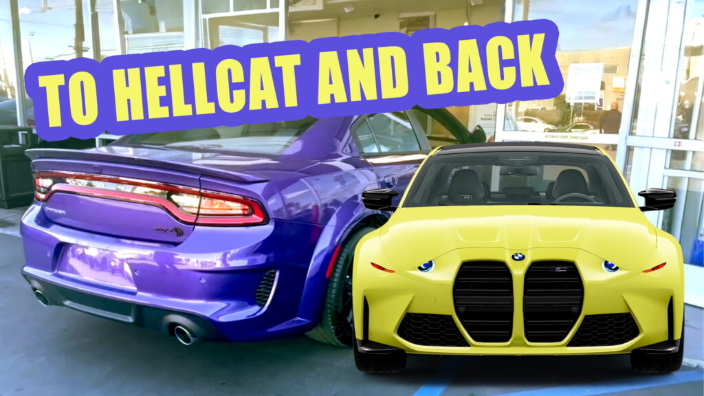  Man Sells Dodge Charger Hellcat To Buy BMW M3 Competition Only To Regret It In 2 Weeks