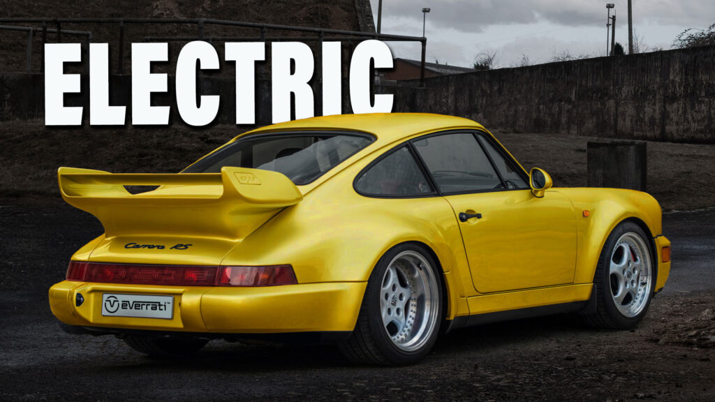  Everrati’s Stunning RSR-Style Electric 964 Would Fool Plenty Of People, As Long As It’s Parked