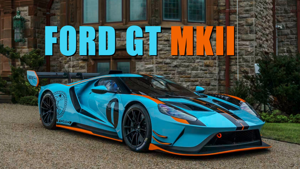  Gulf Blue And Orange Ford GT MkII Is A Millionaire’s Track Dream