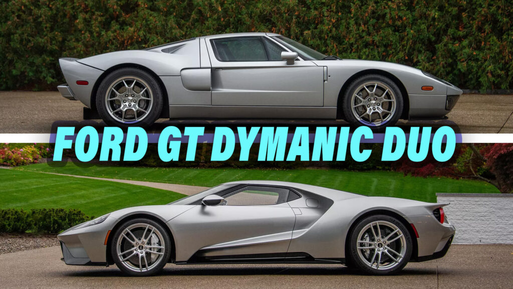  Matching 2018 And 2005 Ford GT Supercars Are For The Ultimate Garage Flex