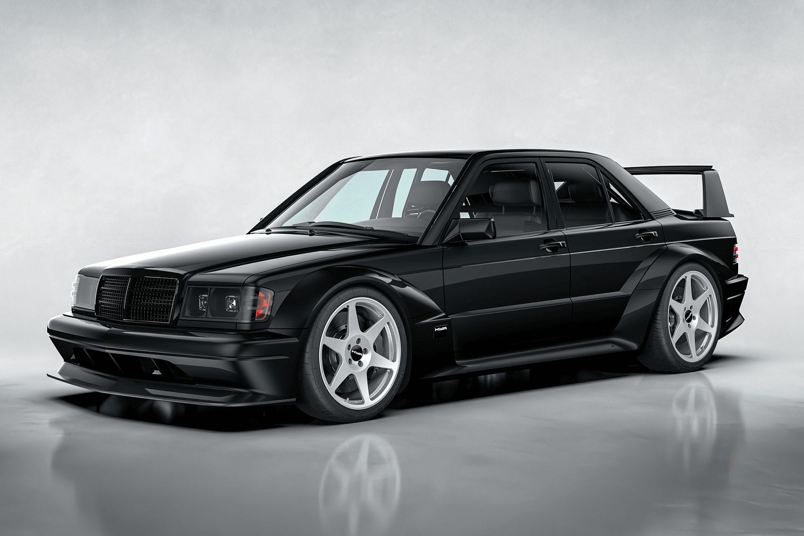 HWA's Modern-Day Mercedes 190E Evo II Is Taking Shape | Carscoops