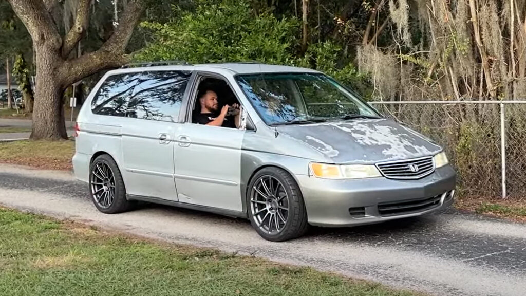  Is This Tesla Plaid-Swapped Honda Odyssey The Ultimate Sleeper Build?