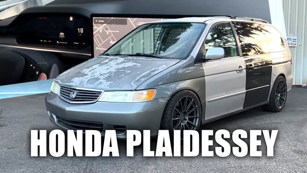  Is This Tesla Plaid-Swapped Honda Odyssey The Ultimate Sleeper Build?