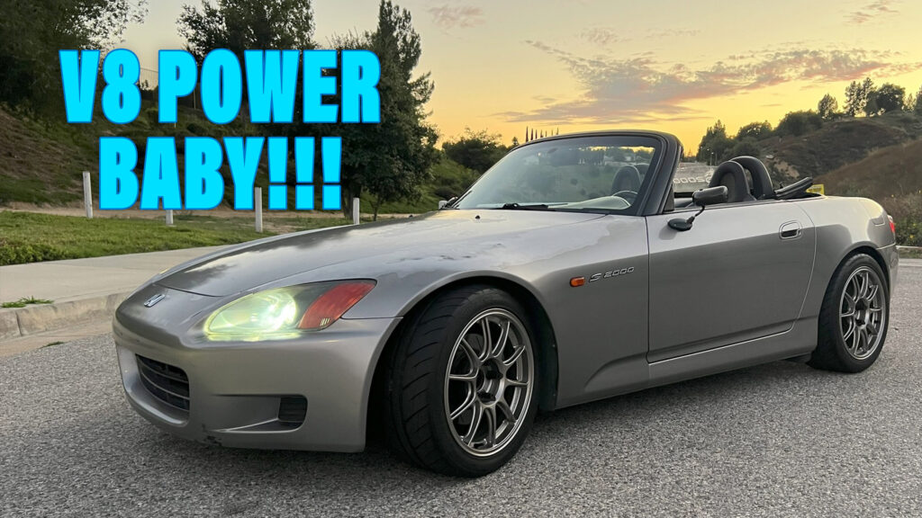  Beastly V8-Powered Honda S2000 Delivers 492 HP And Costs $30,000