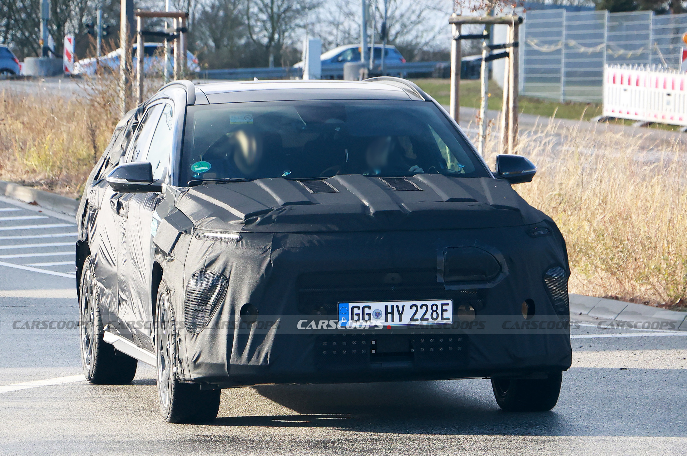 2025 Hyundai Kona Electric Spied In Sportier N Line Form | Carscoops