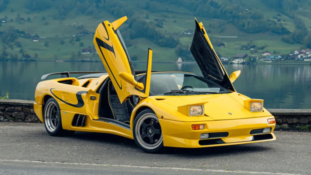 One Of Just Two Lamborghini Diablo SV Roadsters Is Up For Sale