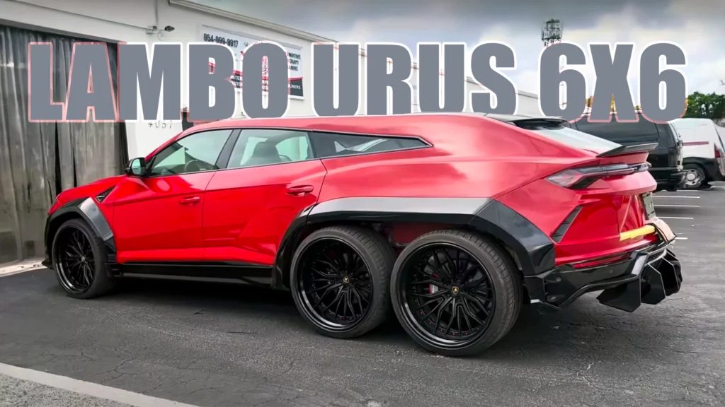  6×6 Lamborghini Urus Wants To Make Other SUVs Look Insecure
