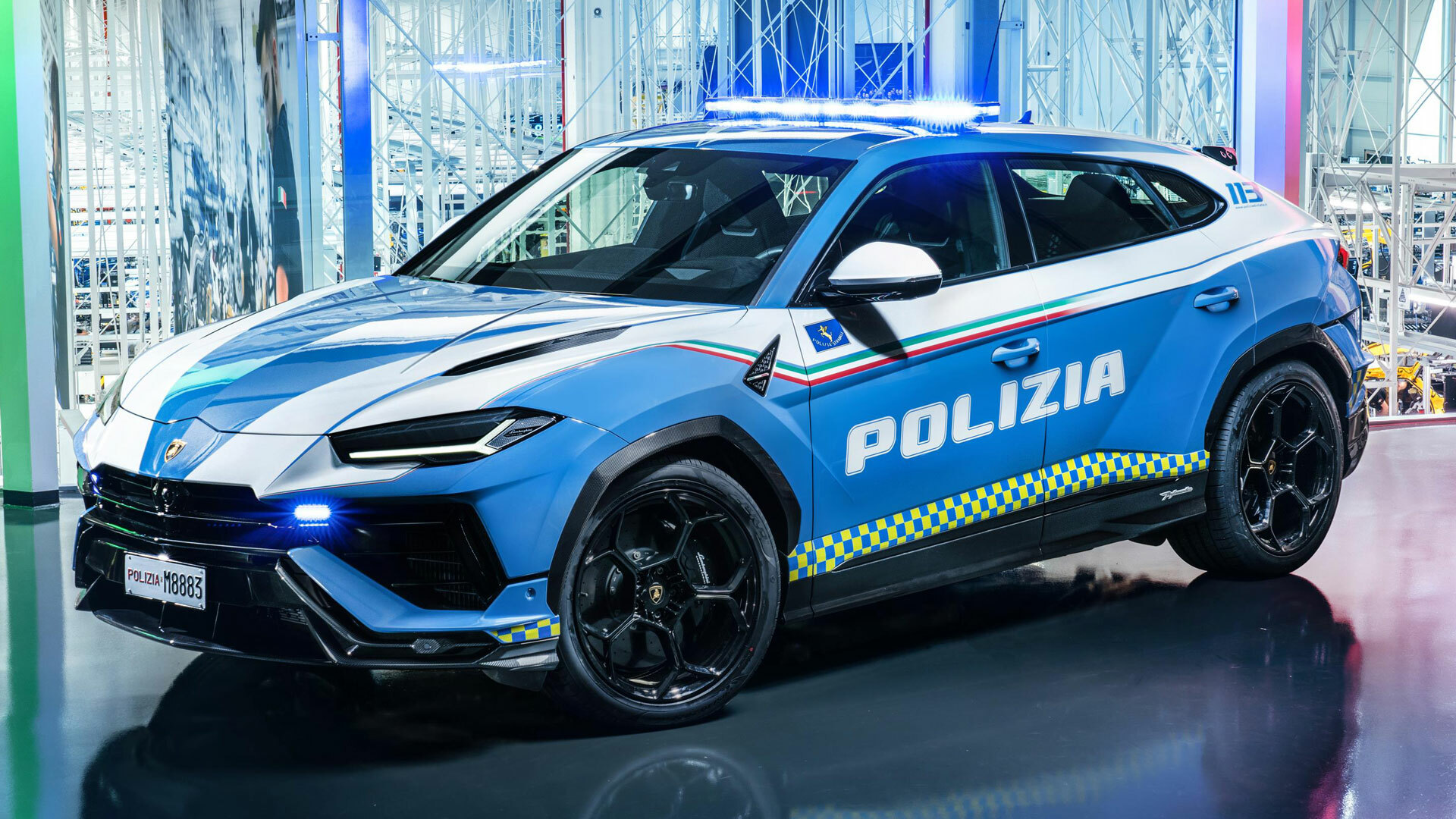 Palloncino Auto Della Polizia In Pellicola – 80 Cm – Nero/Bianco – Per Compleanni A Tema, Gonfiabile Con Elio O Aria