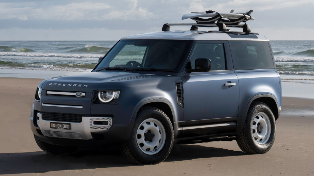  Land Rover Defender Pacific Blue Edition Celebrates Australia’s Surfing Culture