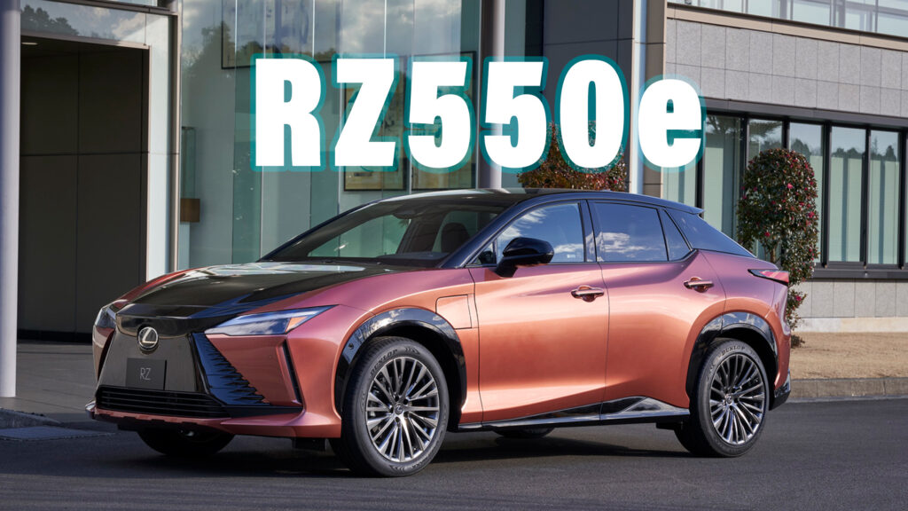  Lexus Trademarks RZ350e, RZ500e, And RZ550e, More Powerful Electric SUV Could Be On The Cards
