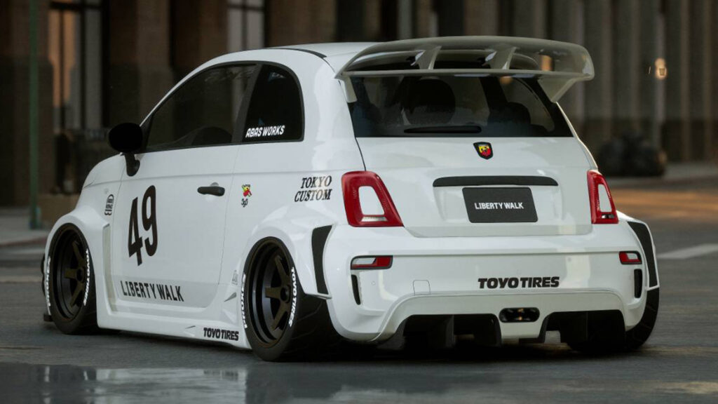  Is Anyone Going To Spend $17,000 On A Liberty Walk Kit For Their Abarth 595?