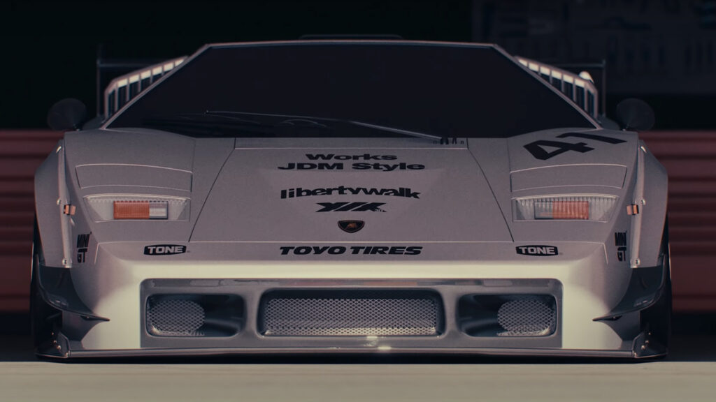 After Their Crazy F40, Liberty Walk Is Now Going Wild On A Lamborghini Countach