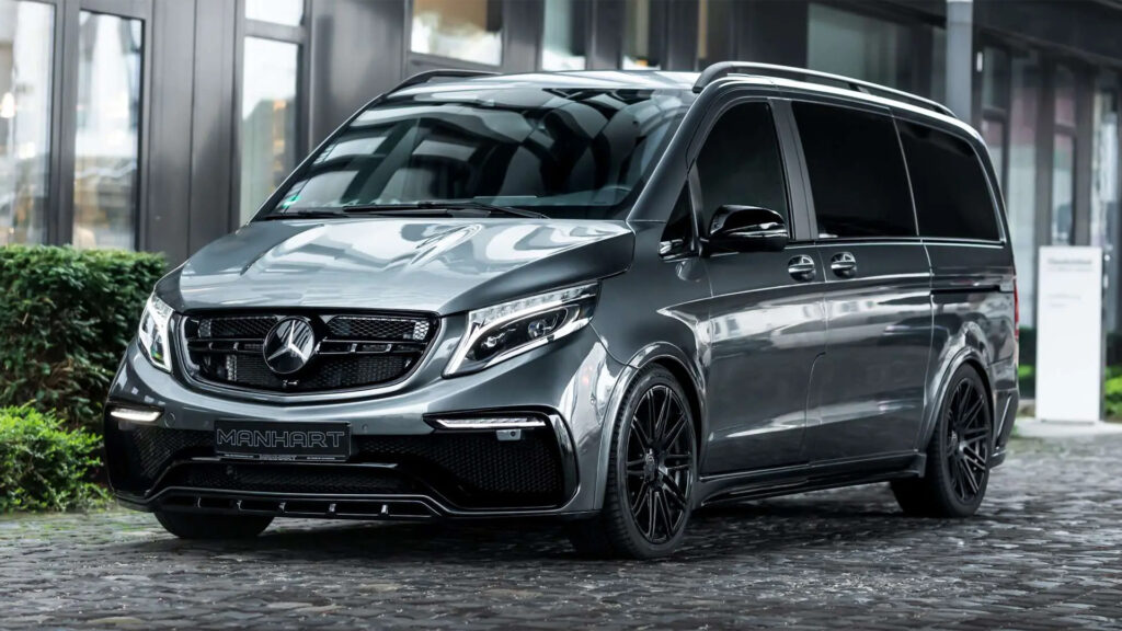  Manhart Gives The Mercedes V-Class A Dash Of Pizzazz