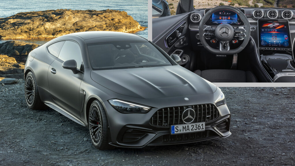  2024 Mercedes-AMG CLE 53 Coupe Puts On An Electrified Straight-Six With 449HP