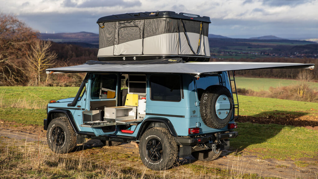  Turn Your Mercedes G-Class Into A Camper With This $12,000 Upgrade