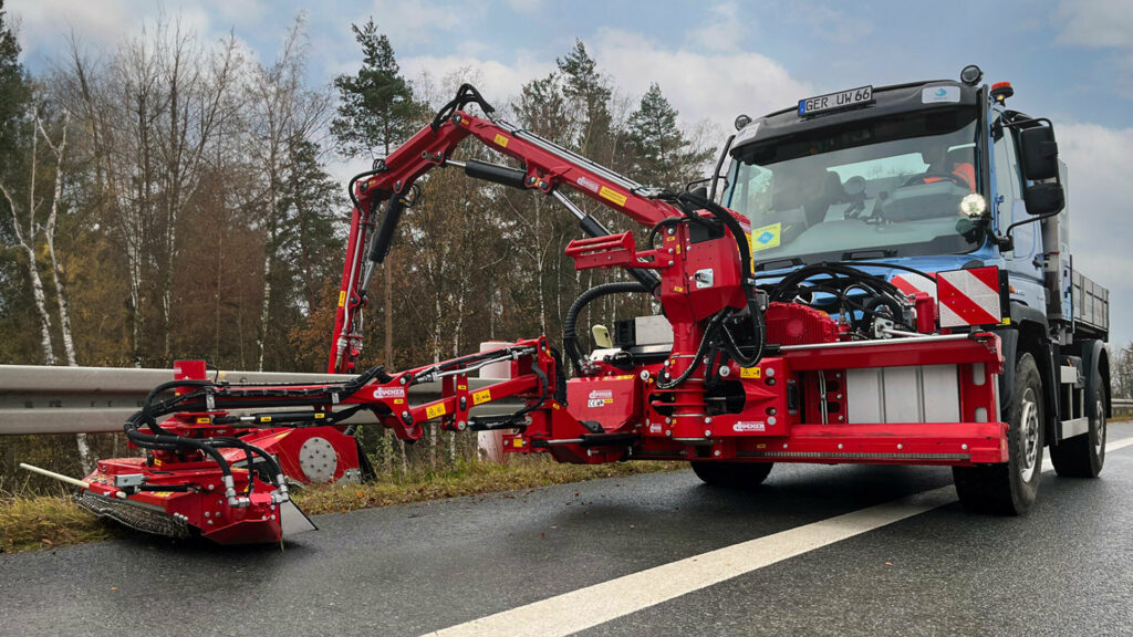  Mercedes Testing Hydrogen-Powered Unimog Mower