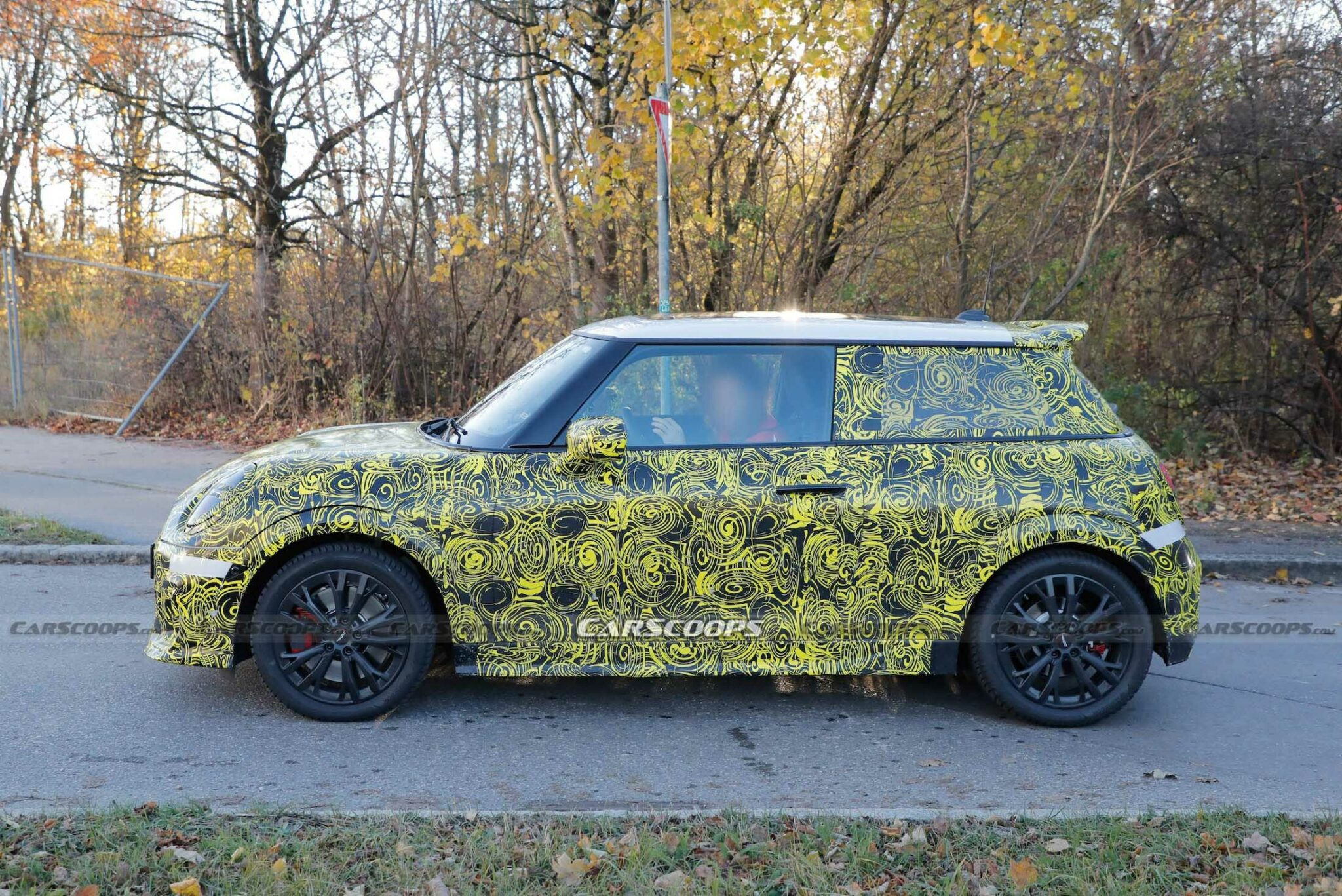 2025 Mini John Cooper Works Shows Chunky Grille On Facelifted Nose