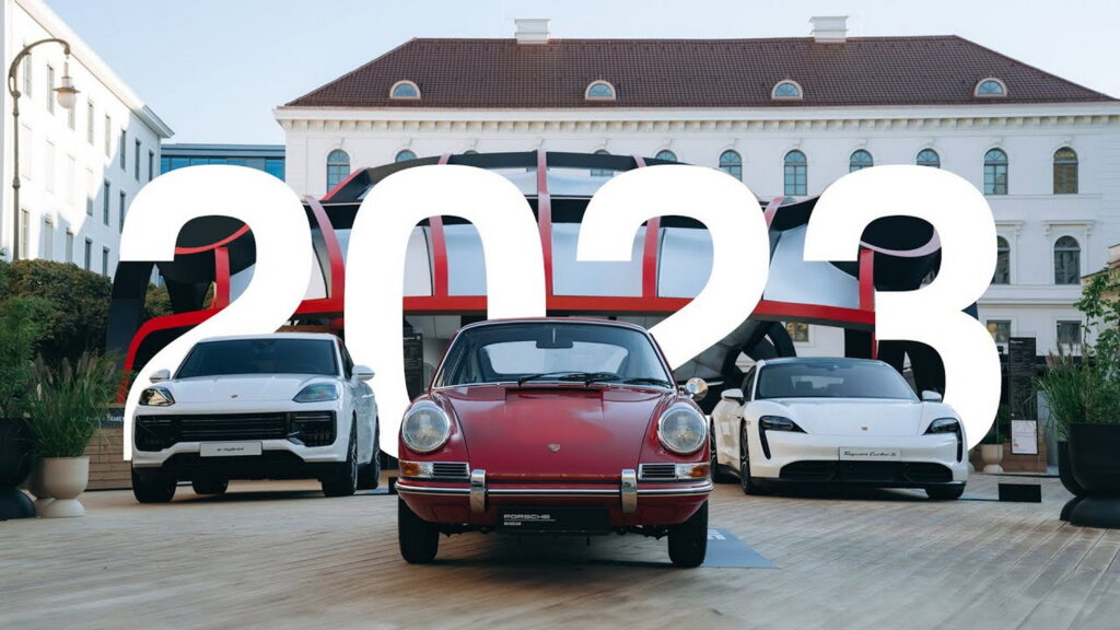  Porsche Remembers 2023 With A Video Rewind From AI To Z