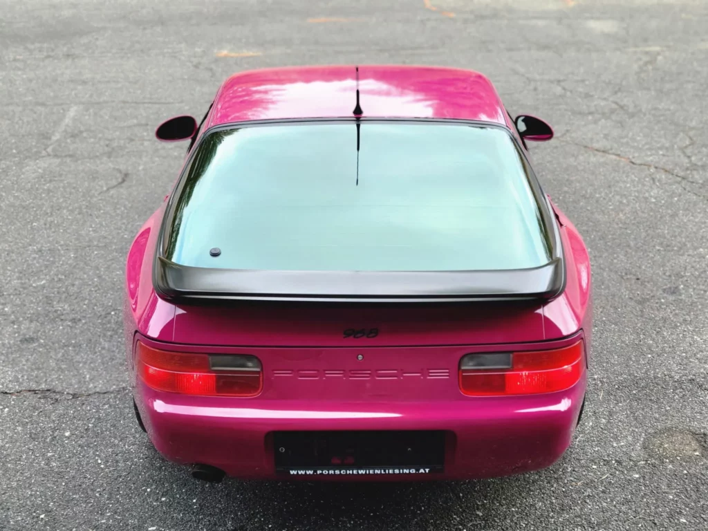  Rubystone Red Porsche 968 Will Transport You Back To The 1990s