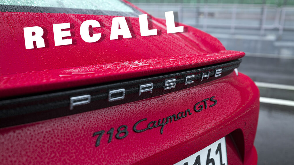  High-Flying Spoilers On Porsche 718s Are Blocking Brake Lights