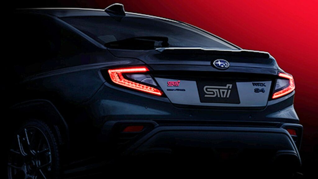  Subaru Teases New WRX STI Sport♯ Limited Edition For Japan With Handling Upgrades