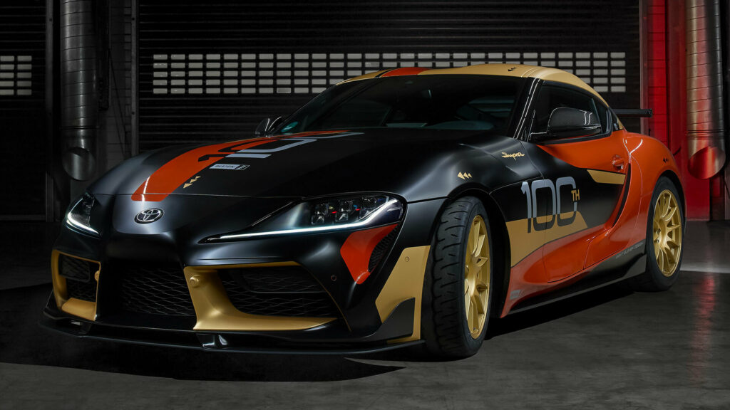  Toyota Shows Supra Concept Worthy Of Iron Man