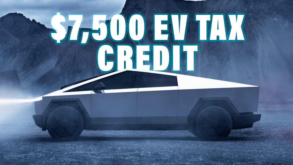  Tesla’s Mid-Range Cybertruck Qualifies For Full $7,500 EV Tax Credit But No One Can Get It Yet