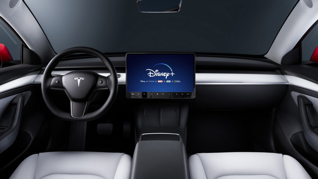  Tesla Drops Disney+ From In-Car Apps Amid Musk-Iger Feud