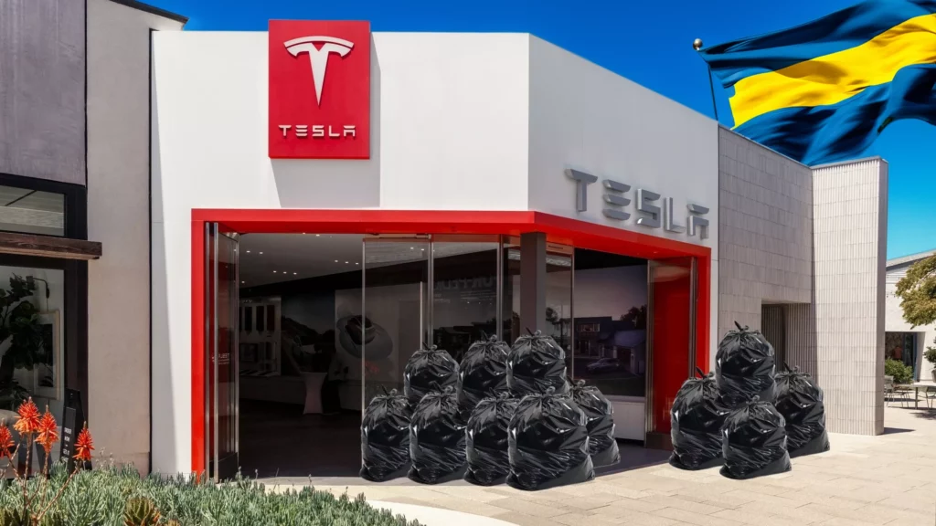  Swedish Union Wishes Elon Musk Merry Christmas By Refusing To Pick Up Tesla’s Garbage