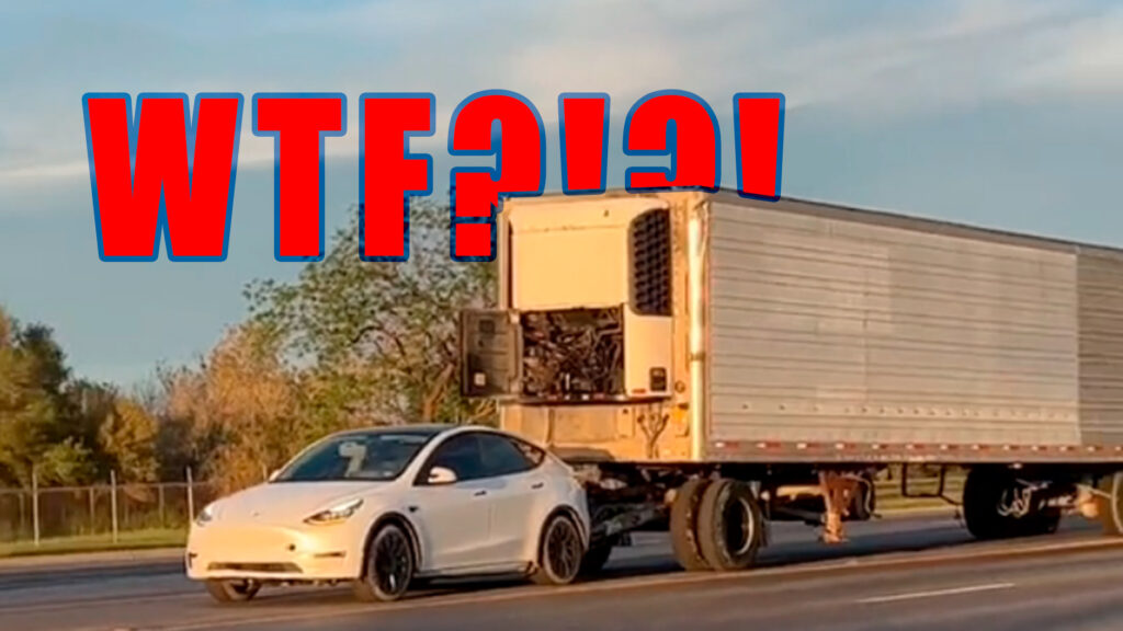  Why Was This Tesla Model Y Towing A 10,000 Lbs Trailer Around Texas?