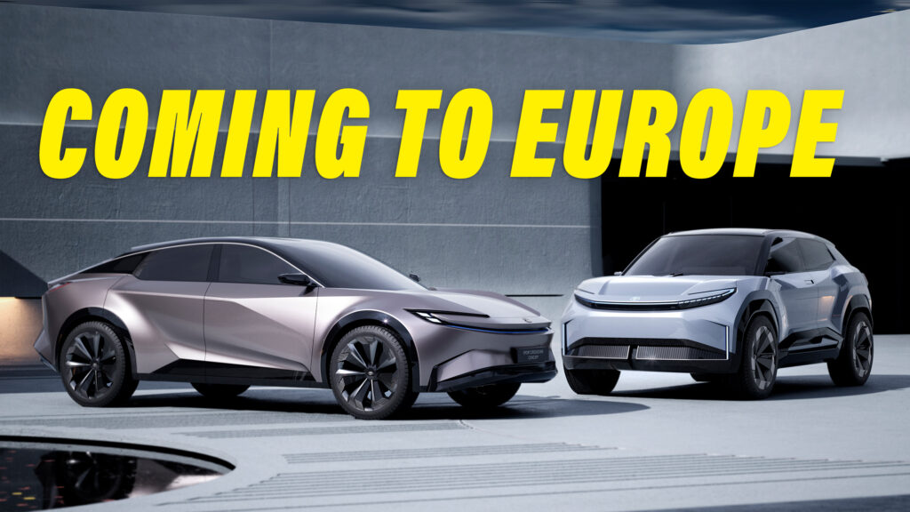  Toyota To Have Six Electric SUVs In Europe By 2026