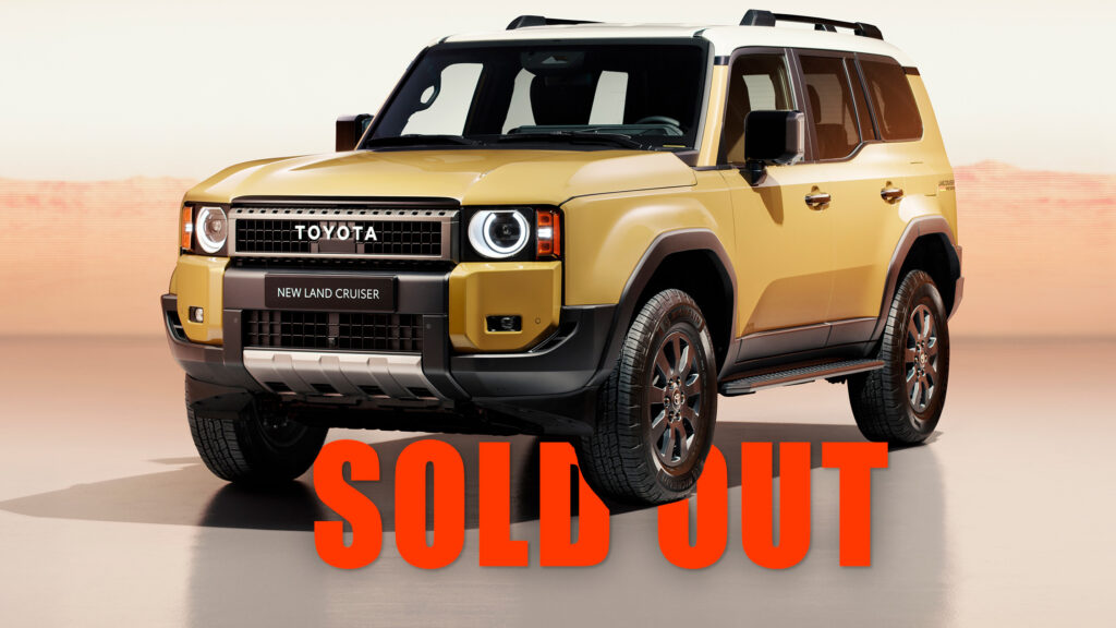  First 1,000 New Toyota Land Cruiser SUVs Sold Out In Just 30 Minutes In Germany