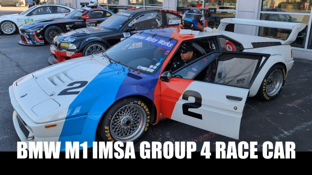  We Ride Along In A Classic 1981 BMW M1 IMSA Group 4 Race Car