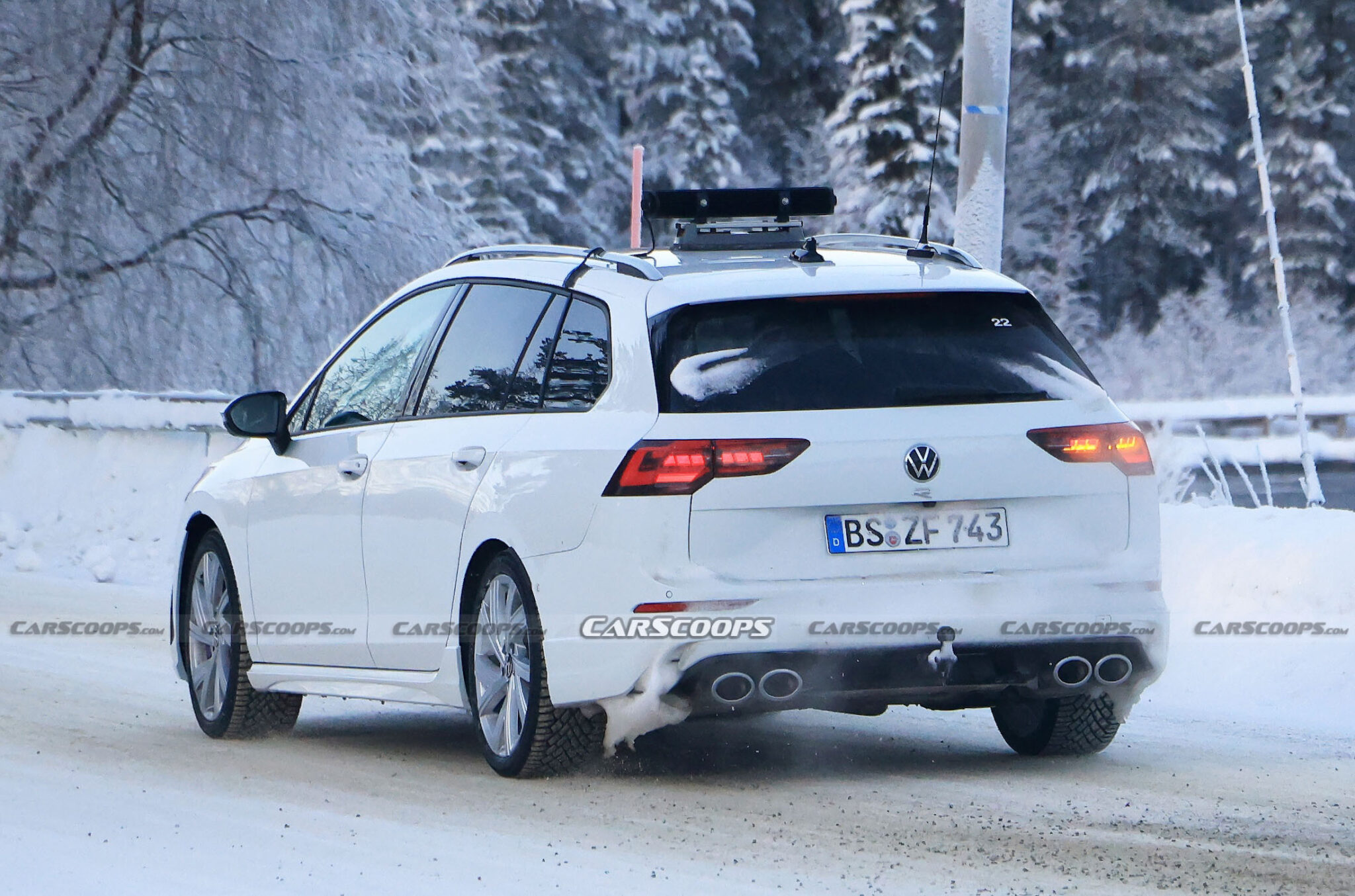 VW Golf R Prototype Proves The Hot Wagon Survives For 2025 – But Not ...