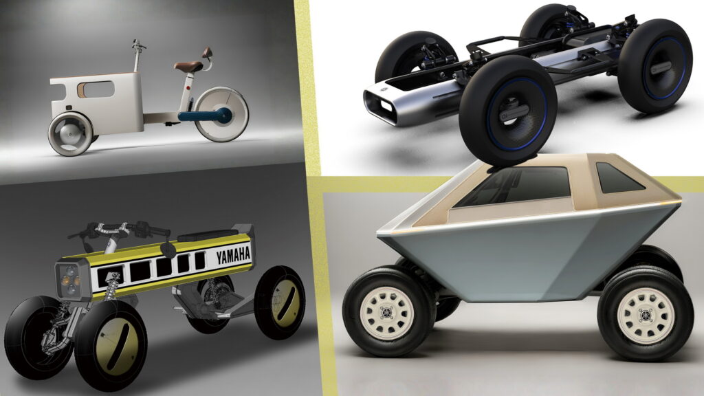  Yamaha Revs Up 7 Wild Concepts For Tokyo Auto Salon, All Based On One EV Platform