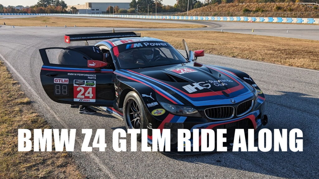  We Ride And Spin Out In A BMW Z4 V8 Race Car