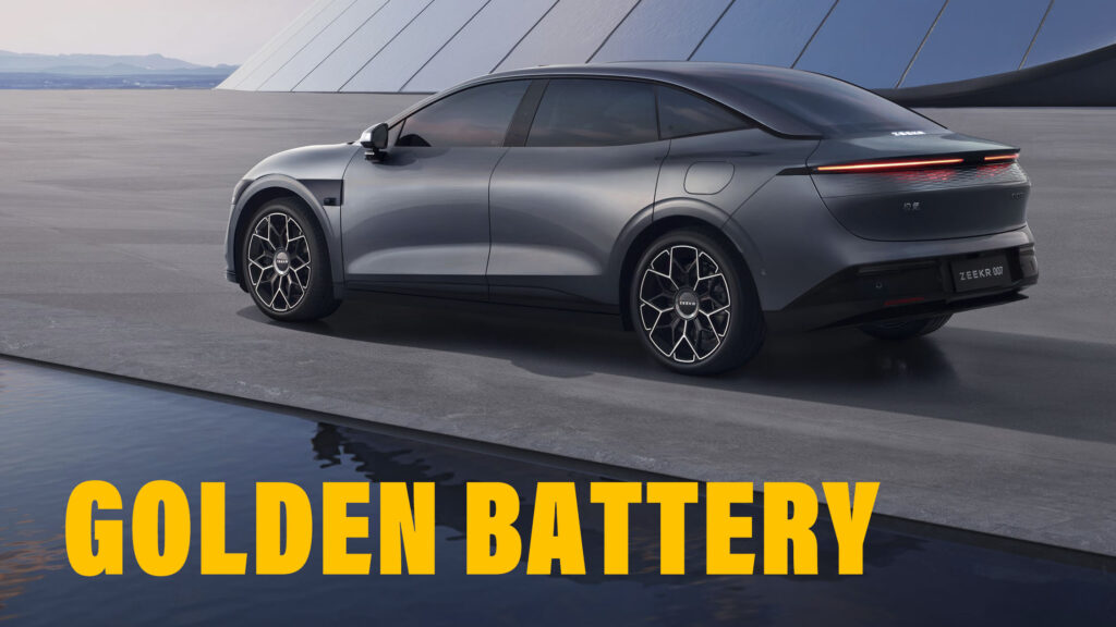  Zeekr’s New “Golden Battery” Adds 311 Miles Of Range In 15 Minutes Of Charging